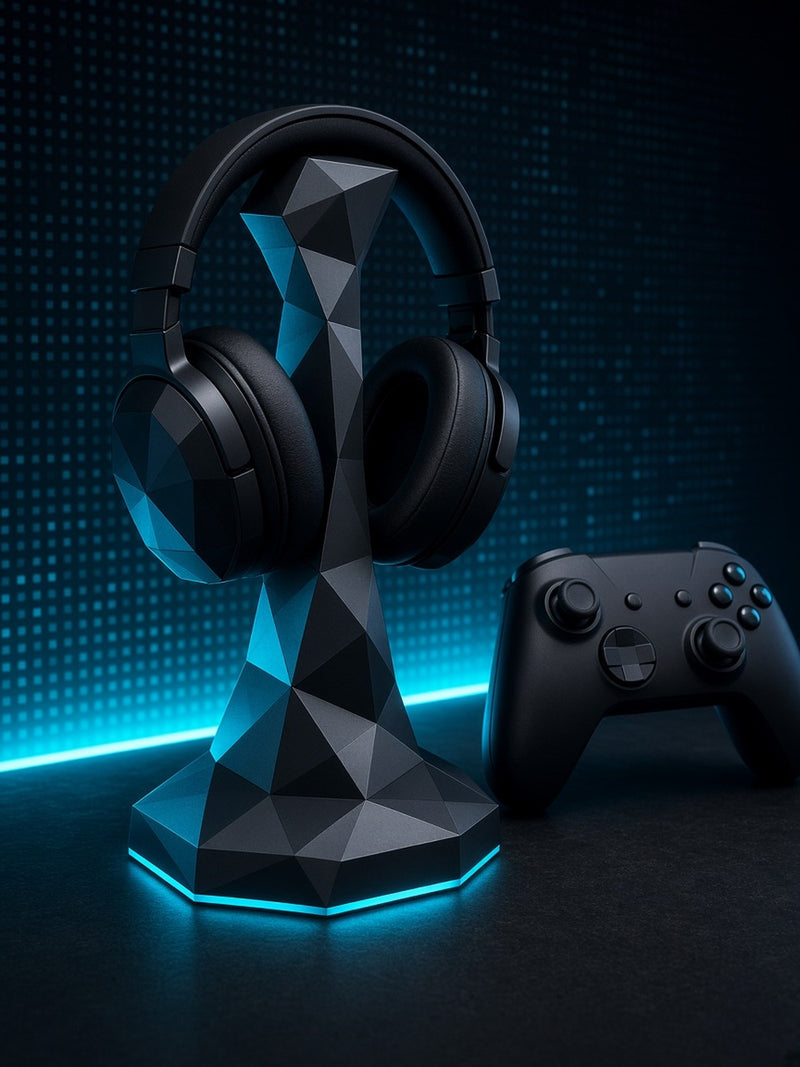 Ready Player Print tile gamer desk