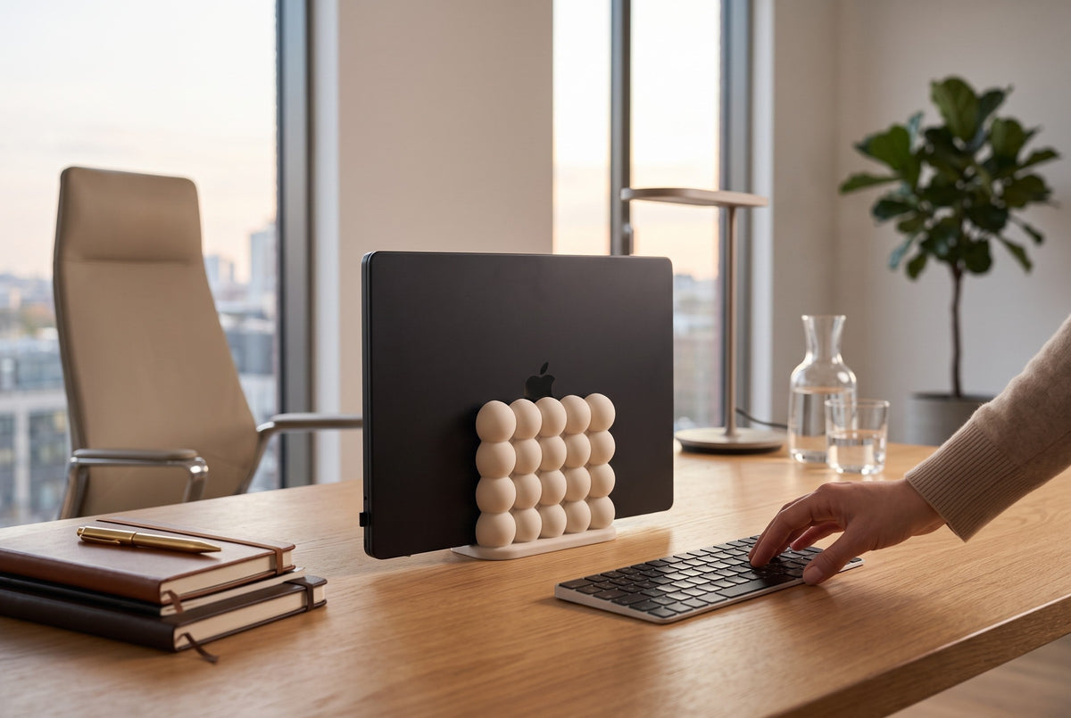 bubble laptop stand