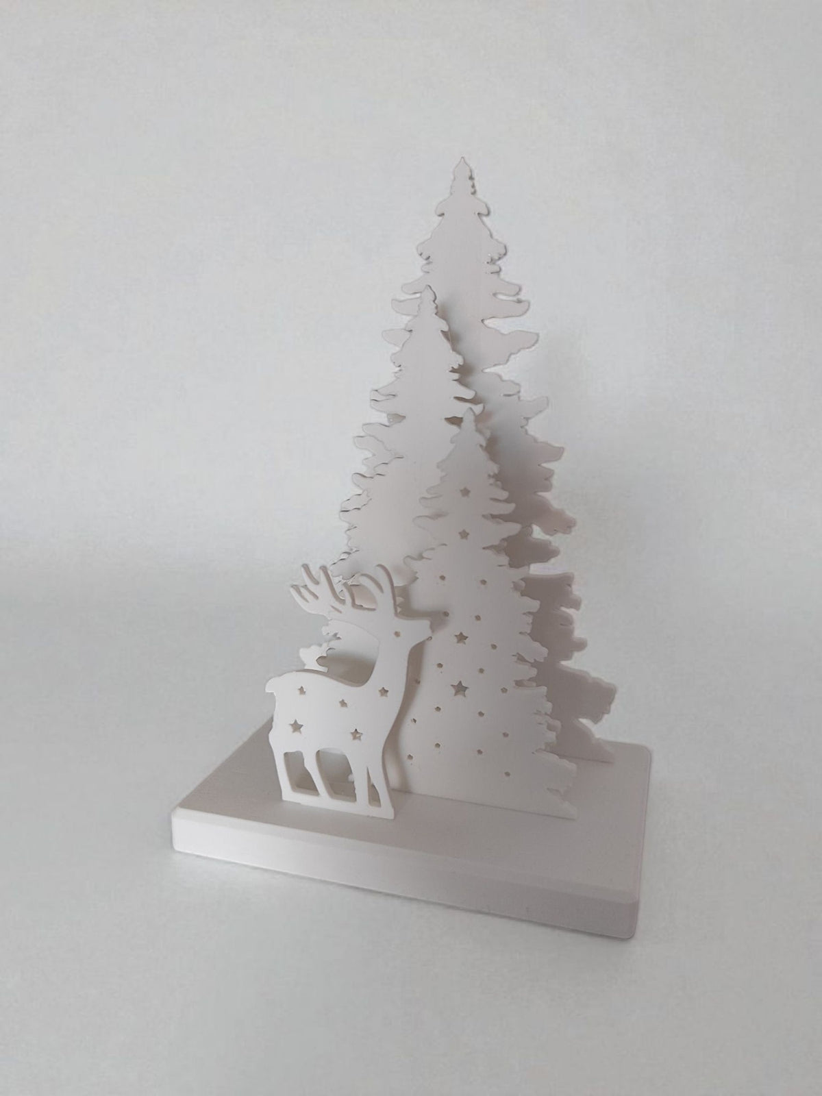 Christmas Scene Tealight Decor