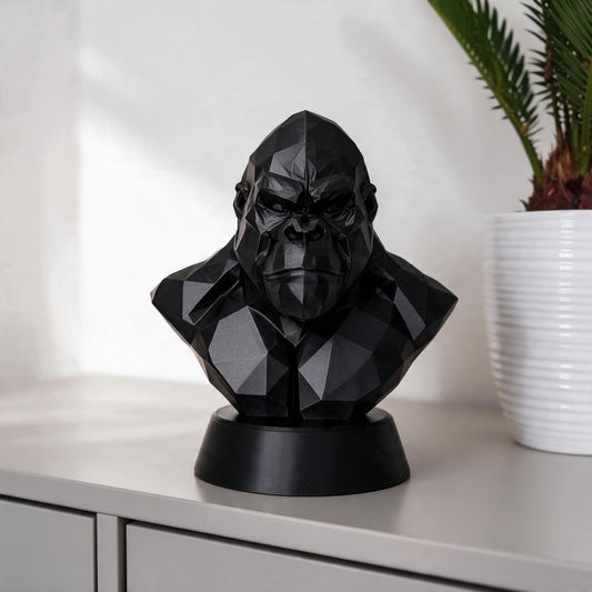 Low Poly Gorilla Bust