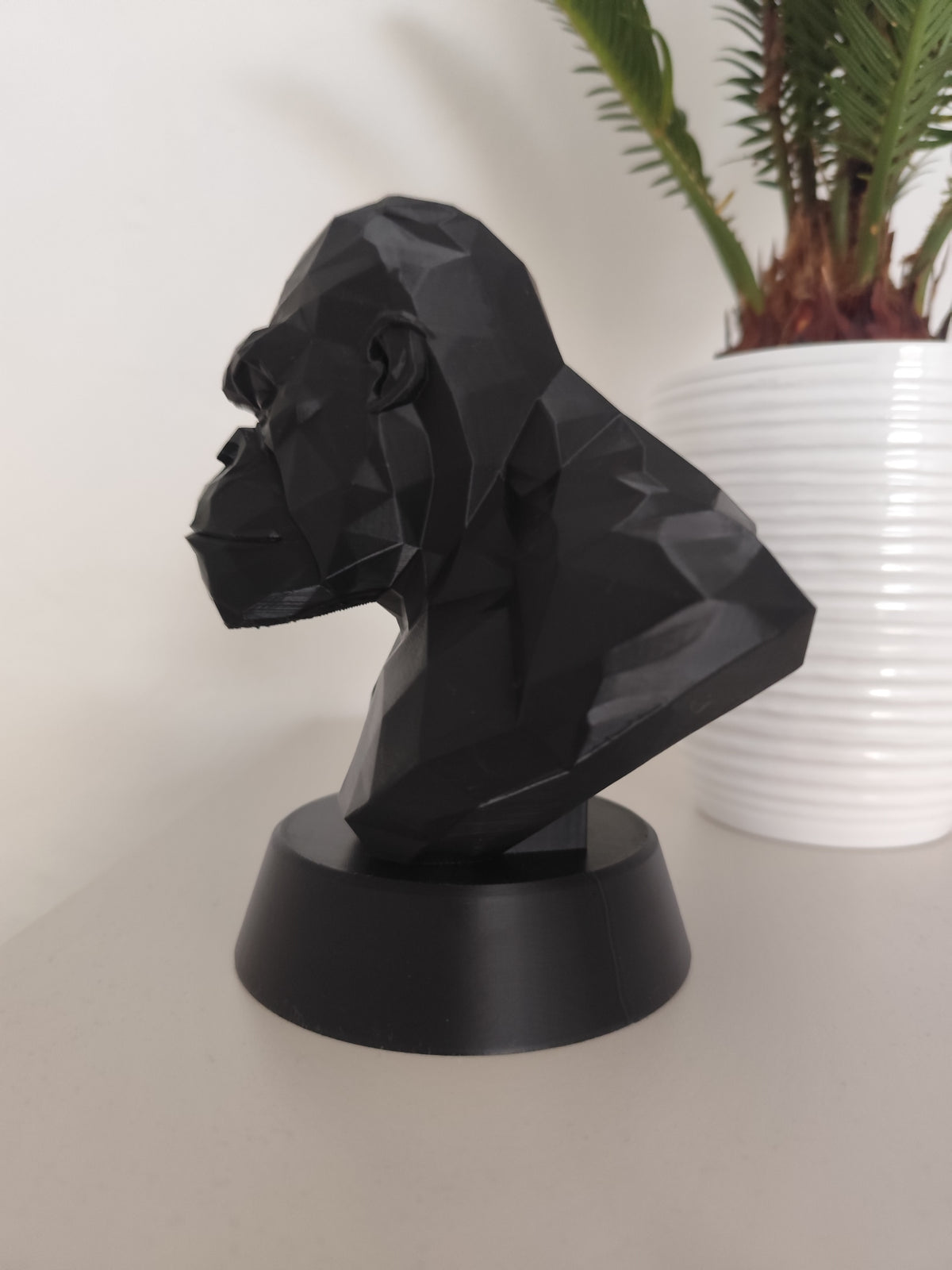 Low Poly Gorilla Bust