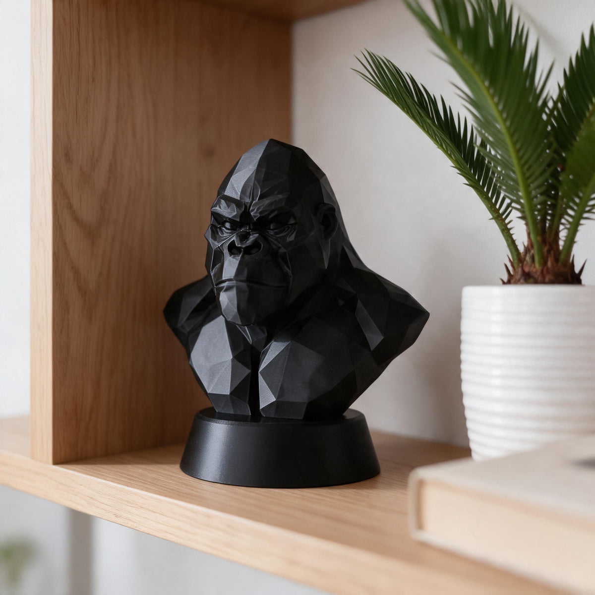 Low Poly Gorilla Bust