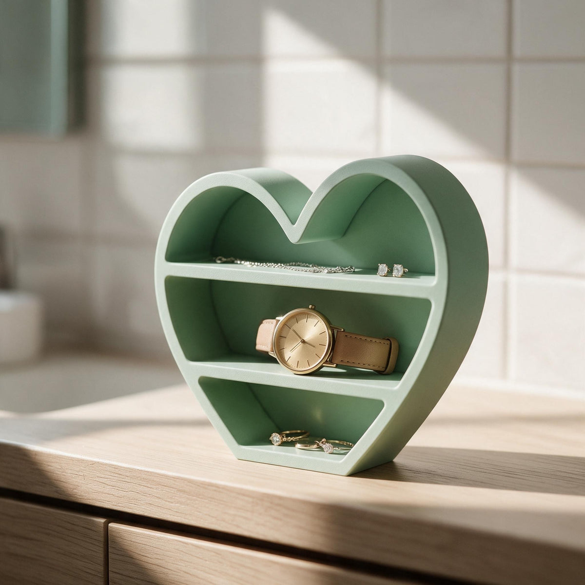Heart Wall Shelf