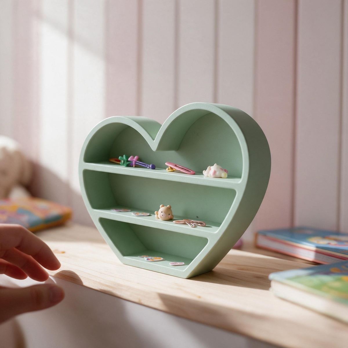 Heart Wall Shelf