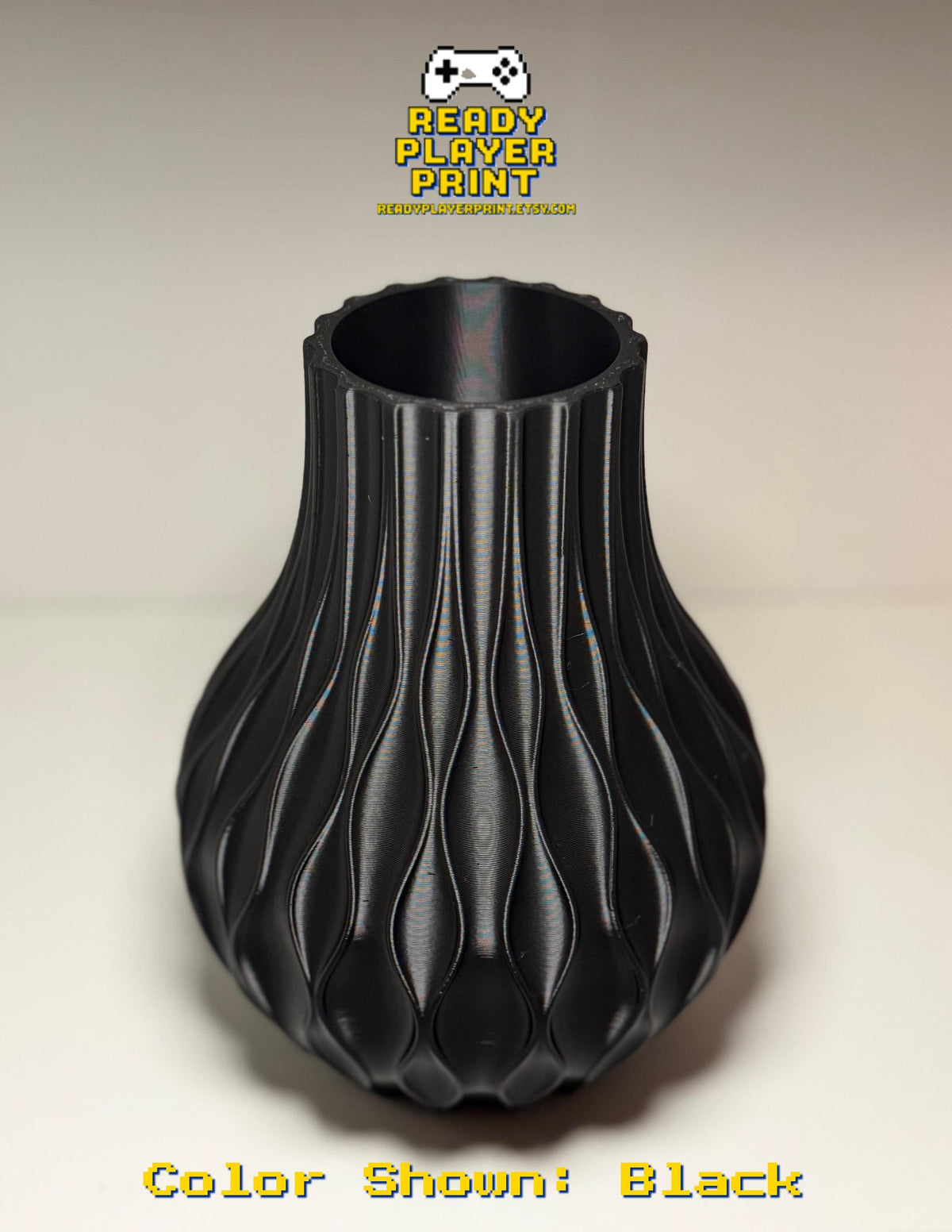 3D Printed Display Vase for LEGO® Flower Sets – Custom Colors Available