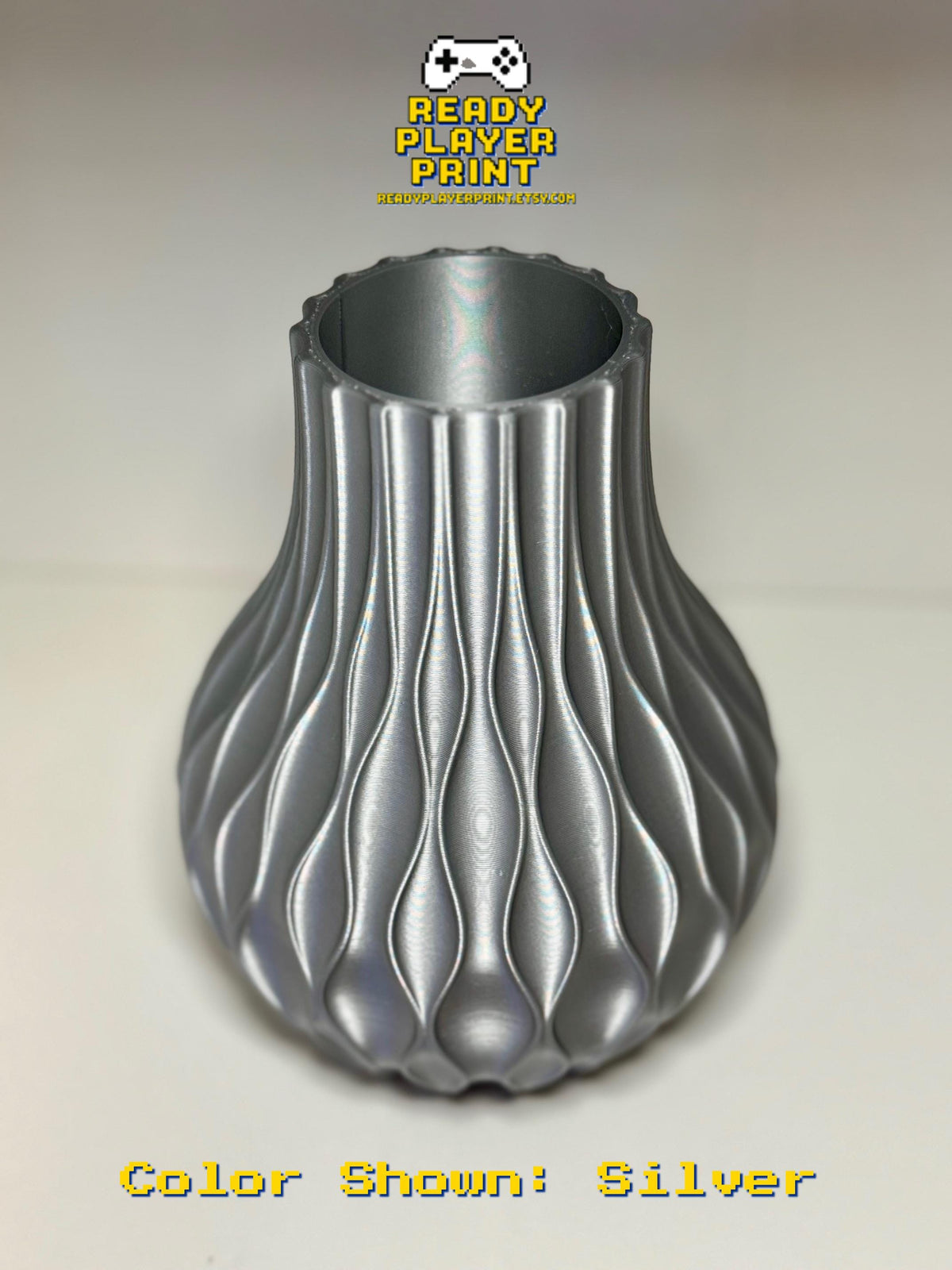3D Printed Display Vase for LEGO® Flower Sets – Custom Colors Available