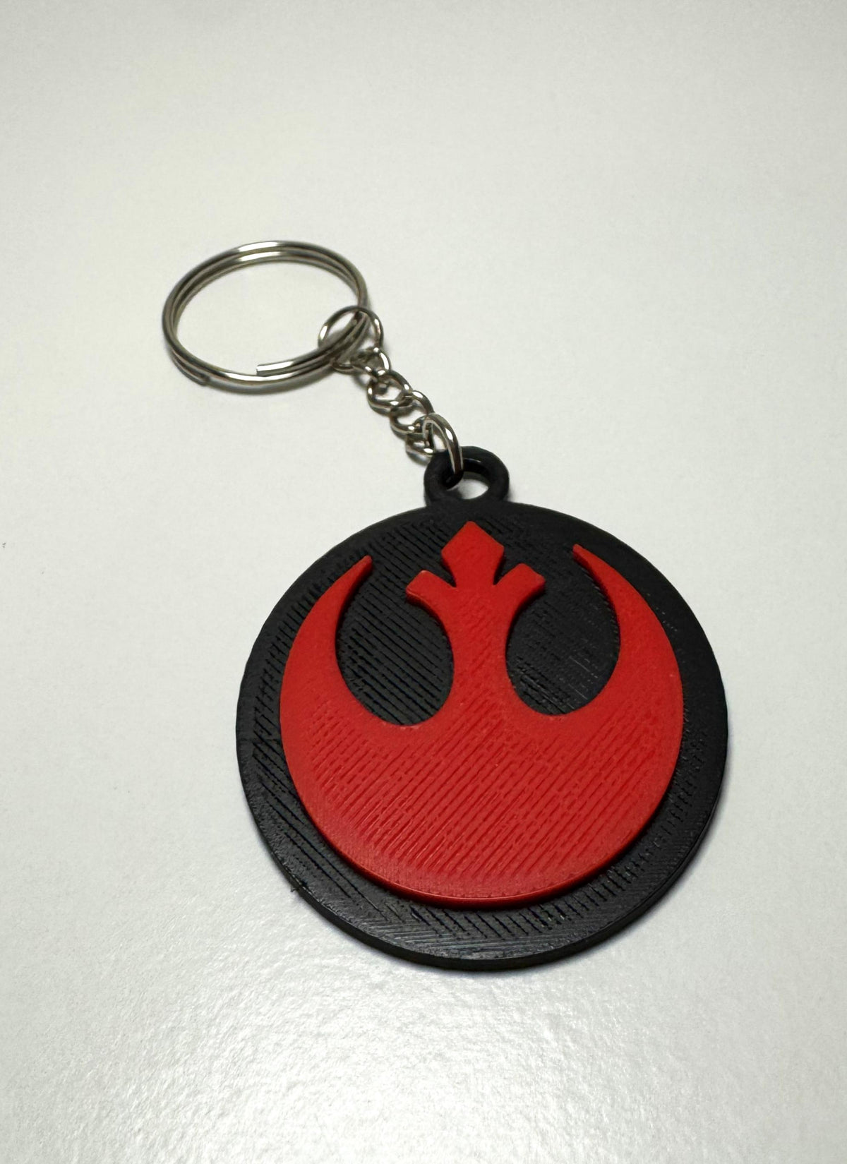 Star Wars Inspired Rebel Logo Keychain – 3D Printed Fan-Made Design