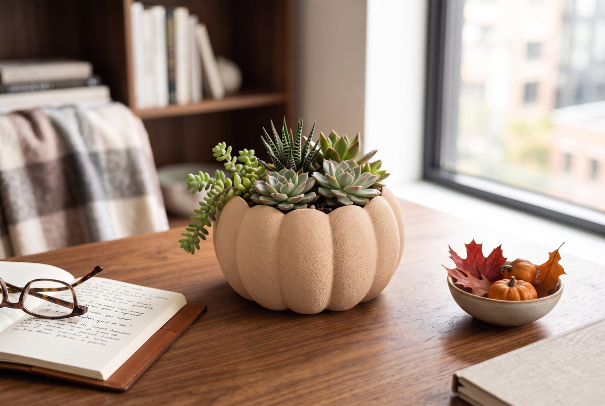 pumpkin planter
