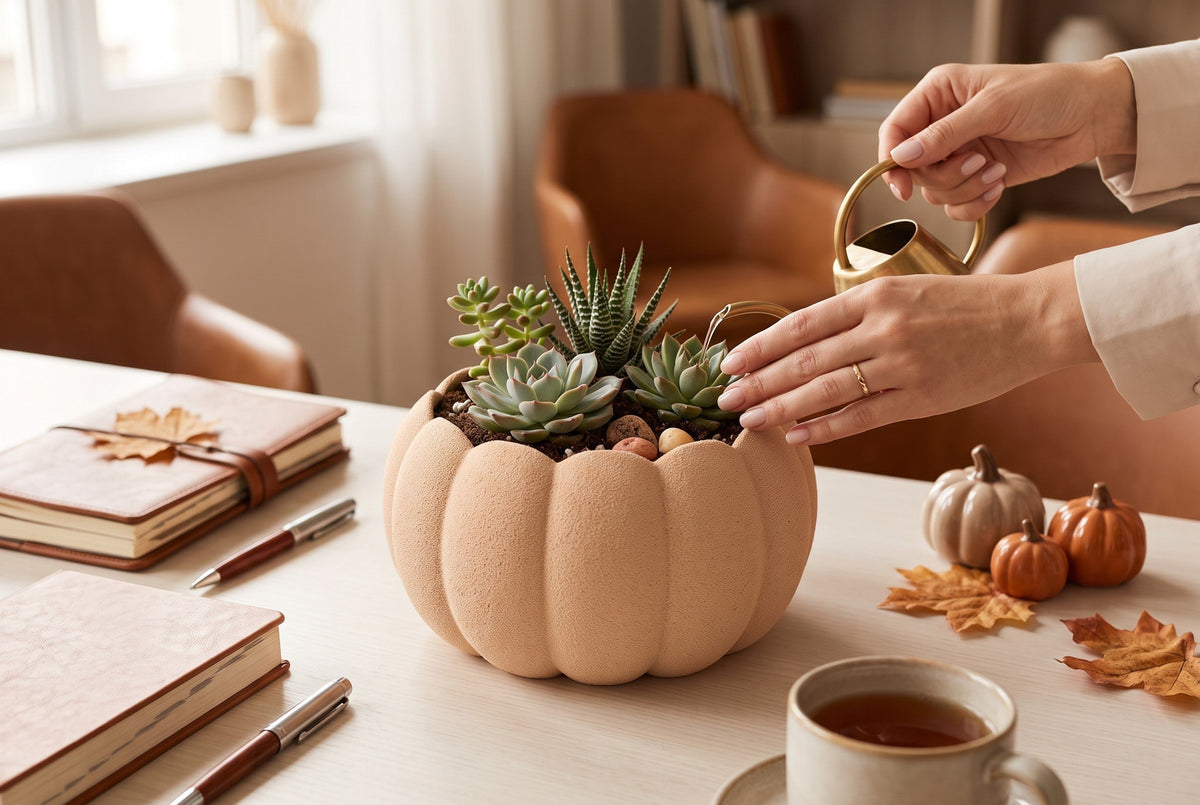 pumpkin planter