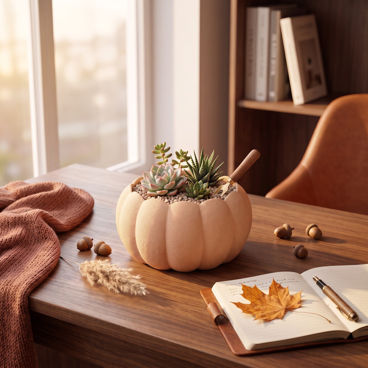 pumpkin planter