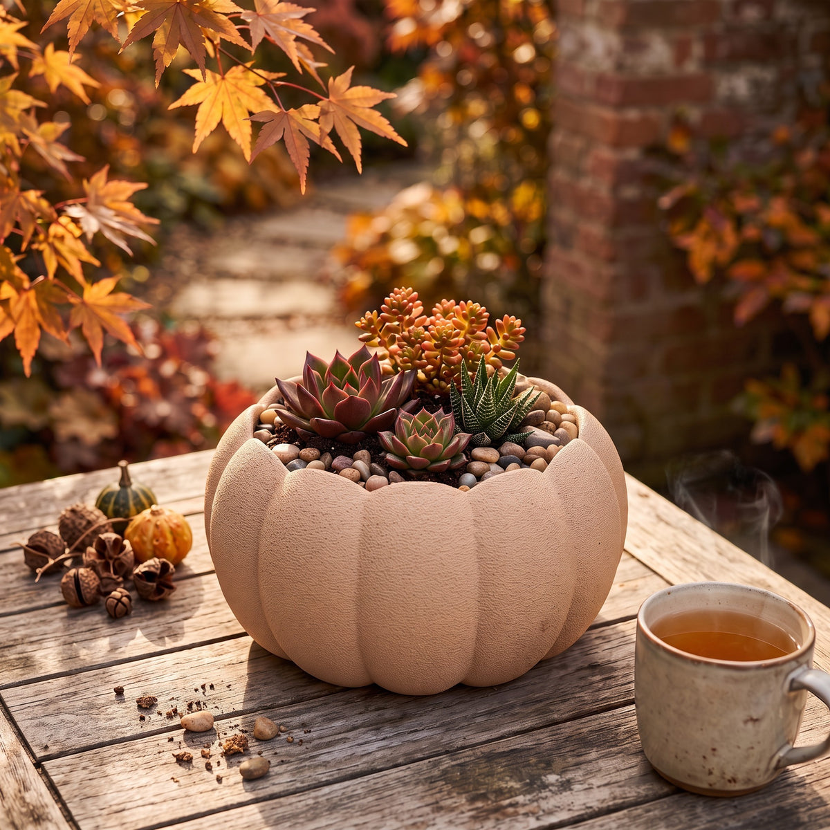 pumpkin planter