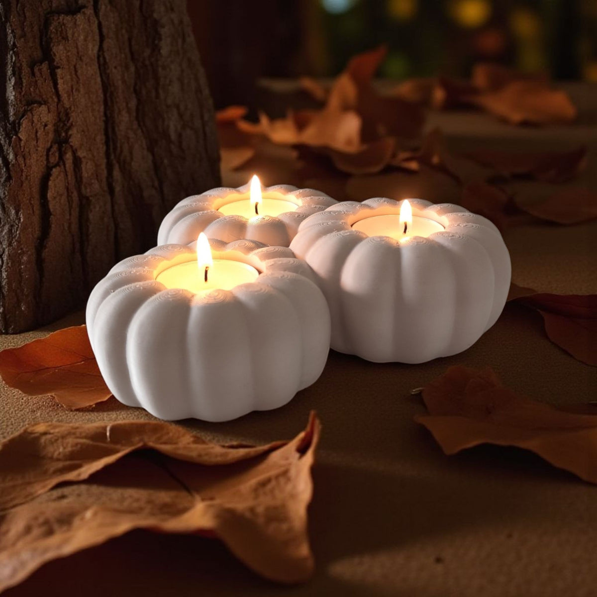 pumpkin tealight 3