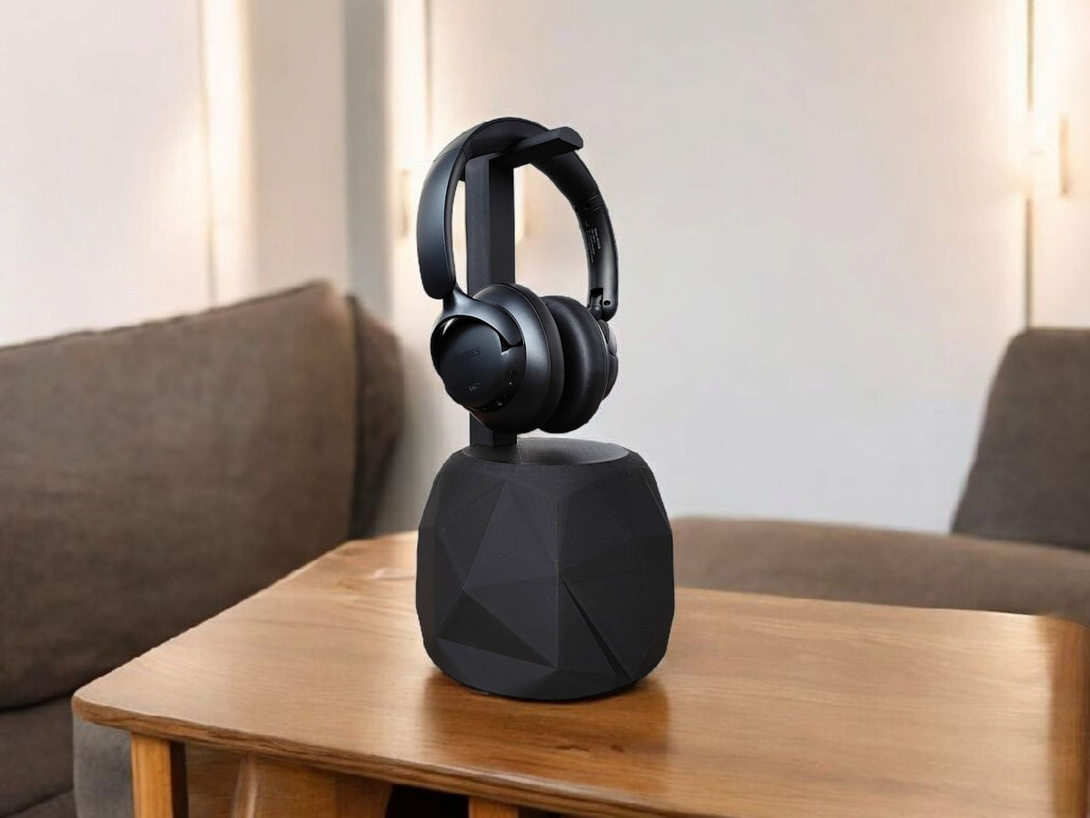 rock headphone stand