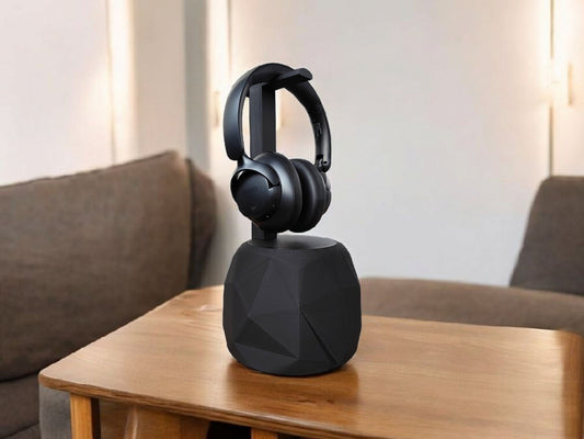 rock headphone stand