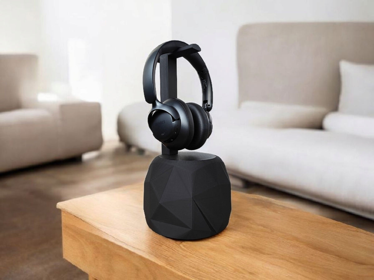 rock headphone stand