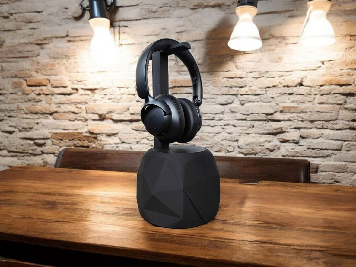 rock headphone stand