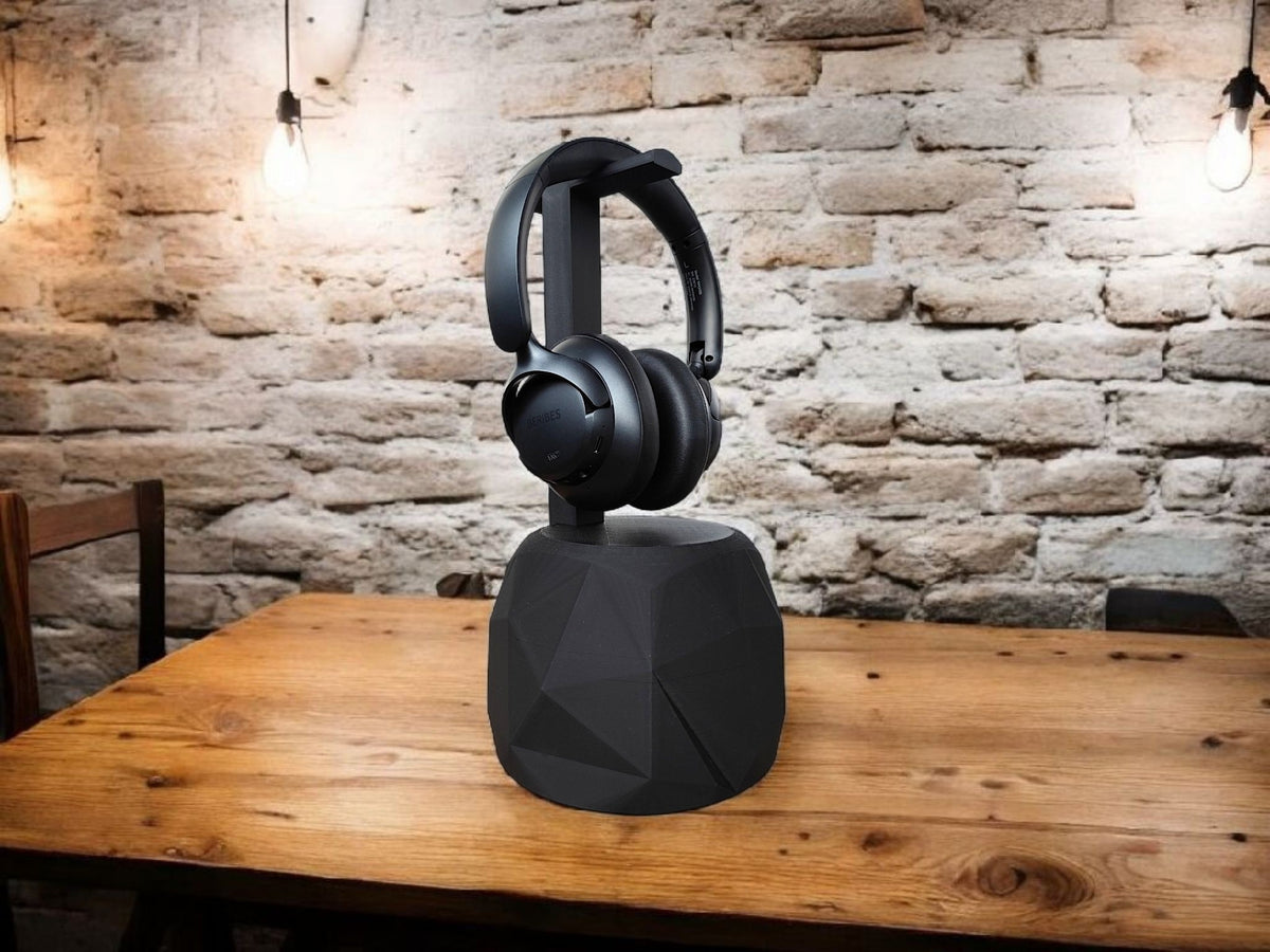 rock headphone stand