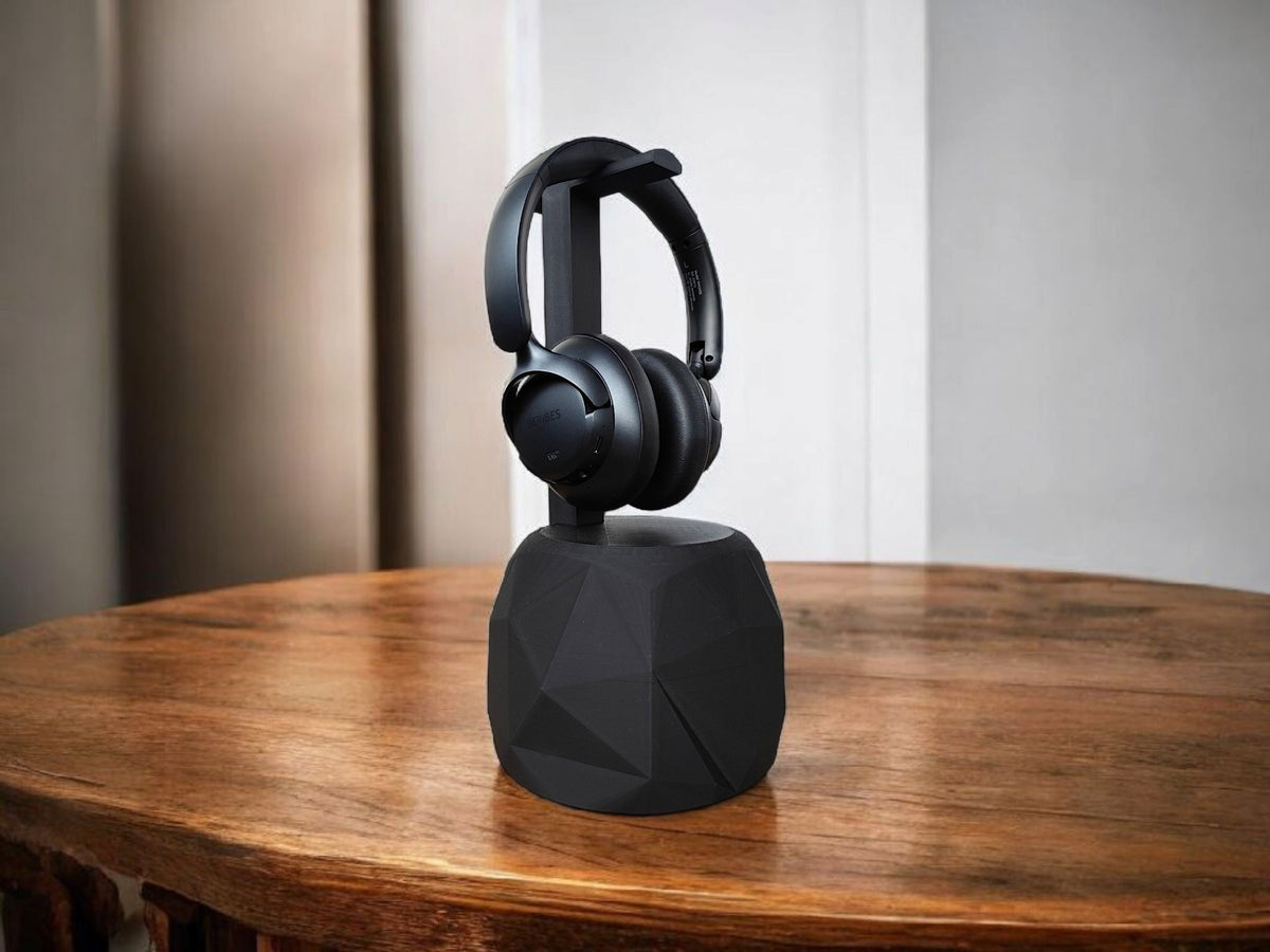 rock headphone stand