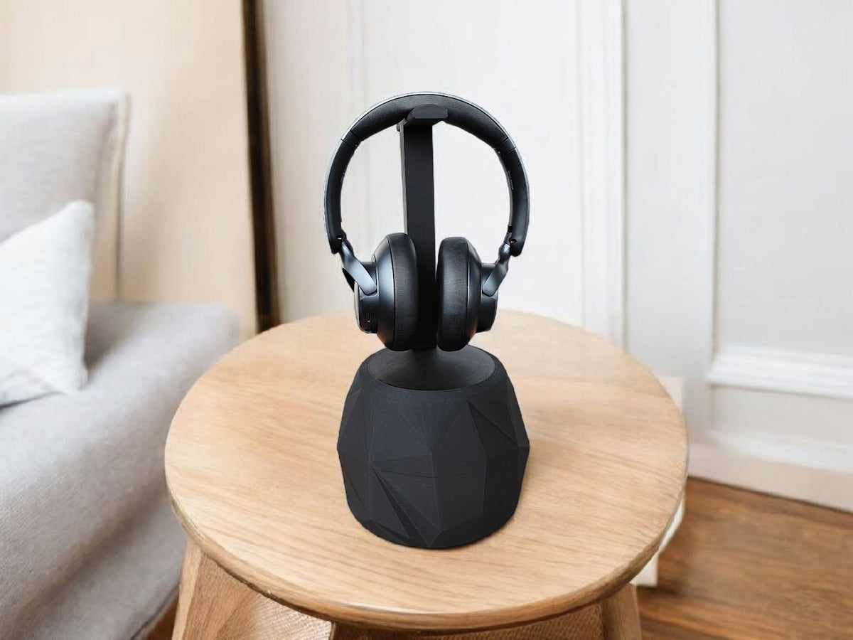 rock headphone stand