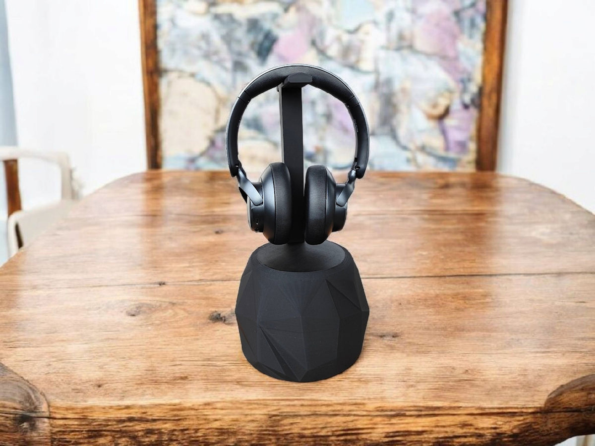 rock headphone stand