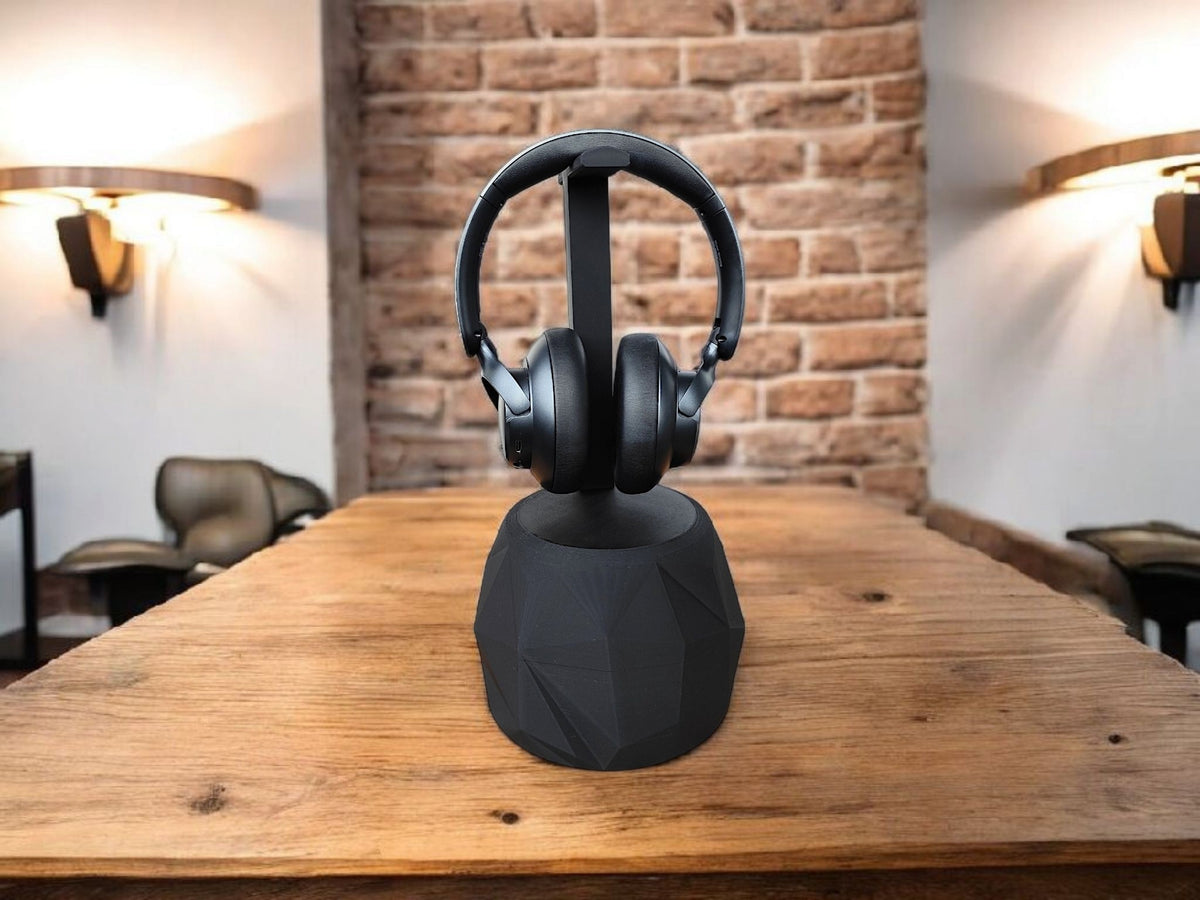 rock headphone stand