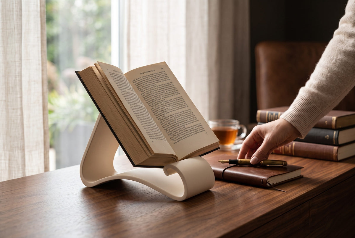 wavy bookholder