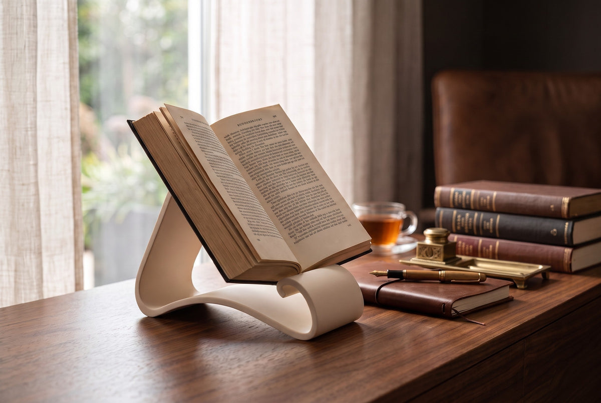 wavy bookholder