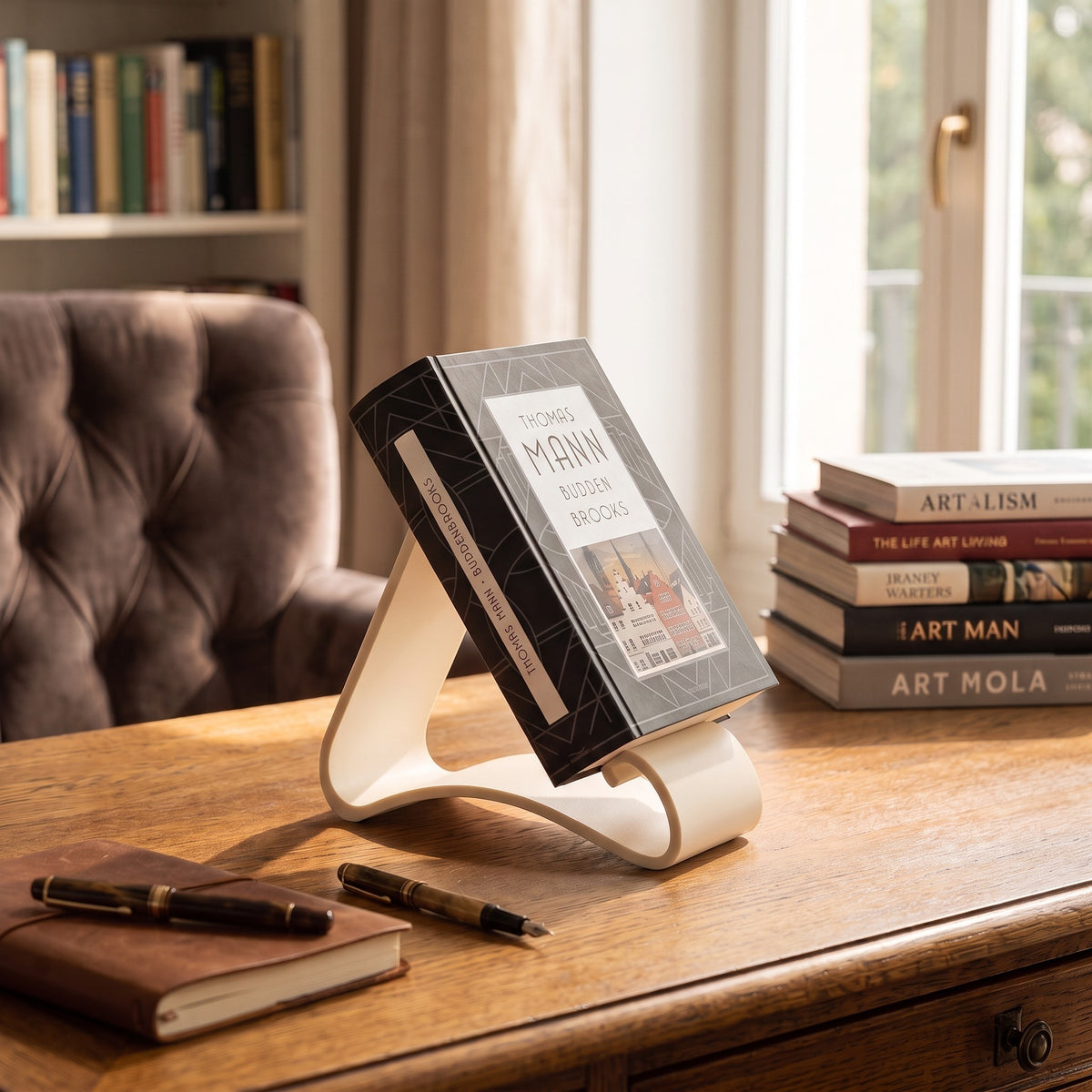 wavy bookholder
